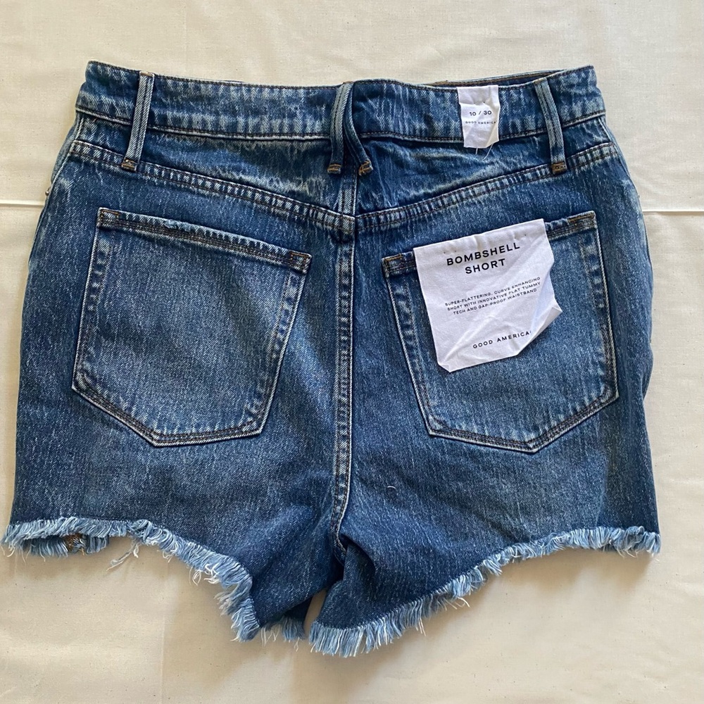 Good American Blue Denim Women's Shorts